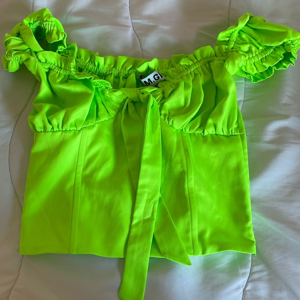 I. AM. GIA. corset 💚💚💚